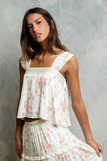 Maya Floral Tank Top