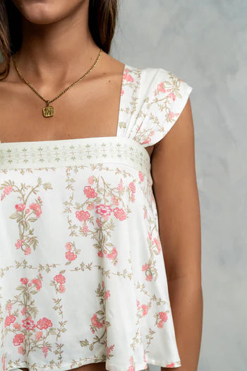 Maya Floral Tank Top