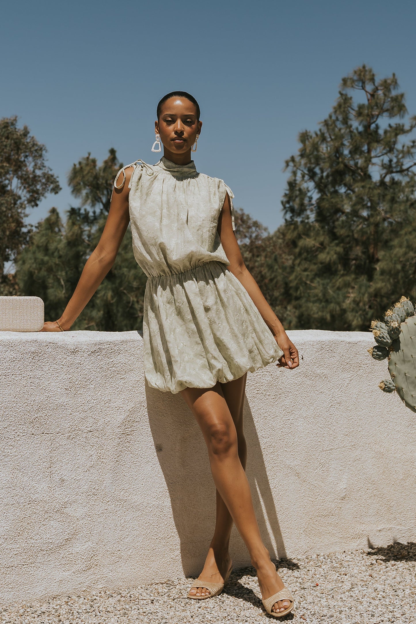 Markle Bubble Mini Dress
