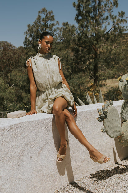 Markle Bubble Mini Dress