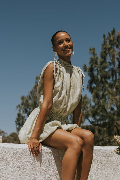 Markle Bubble Mini Dress