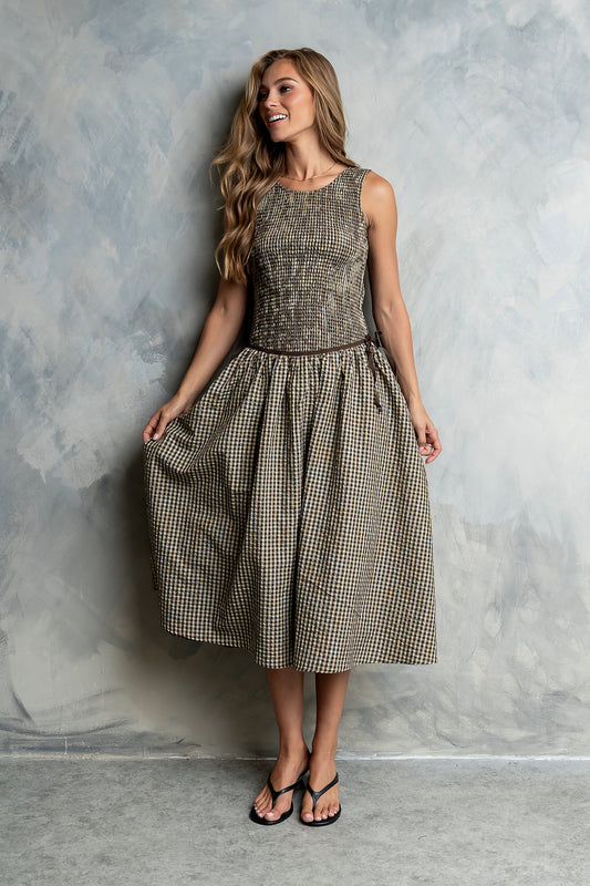 Ginny Gingham Dress