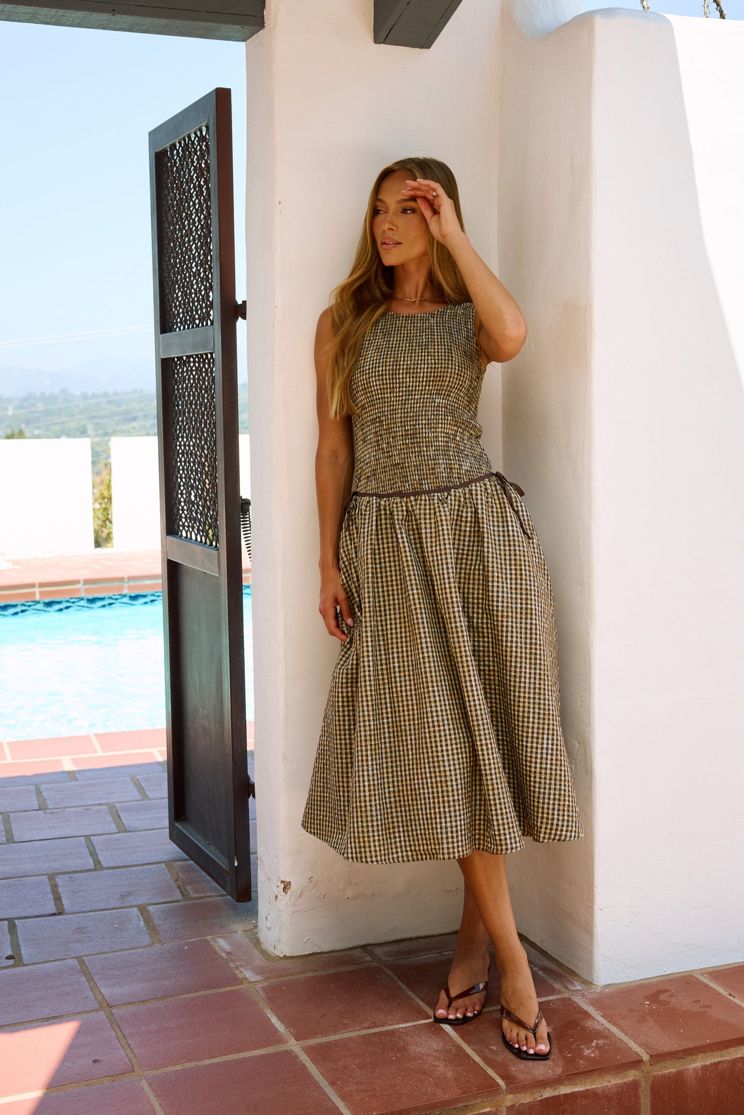 Ginny Gingham Dress