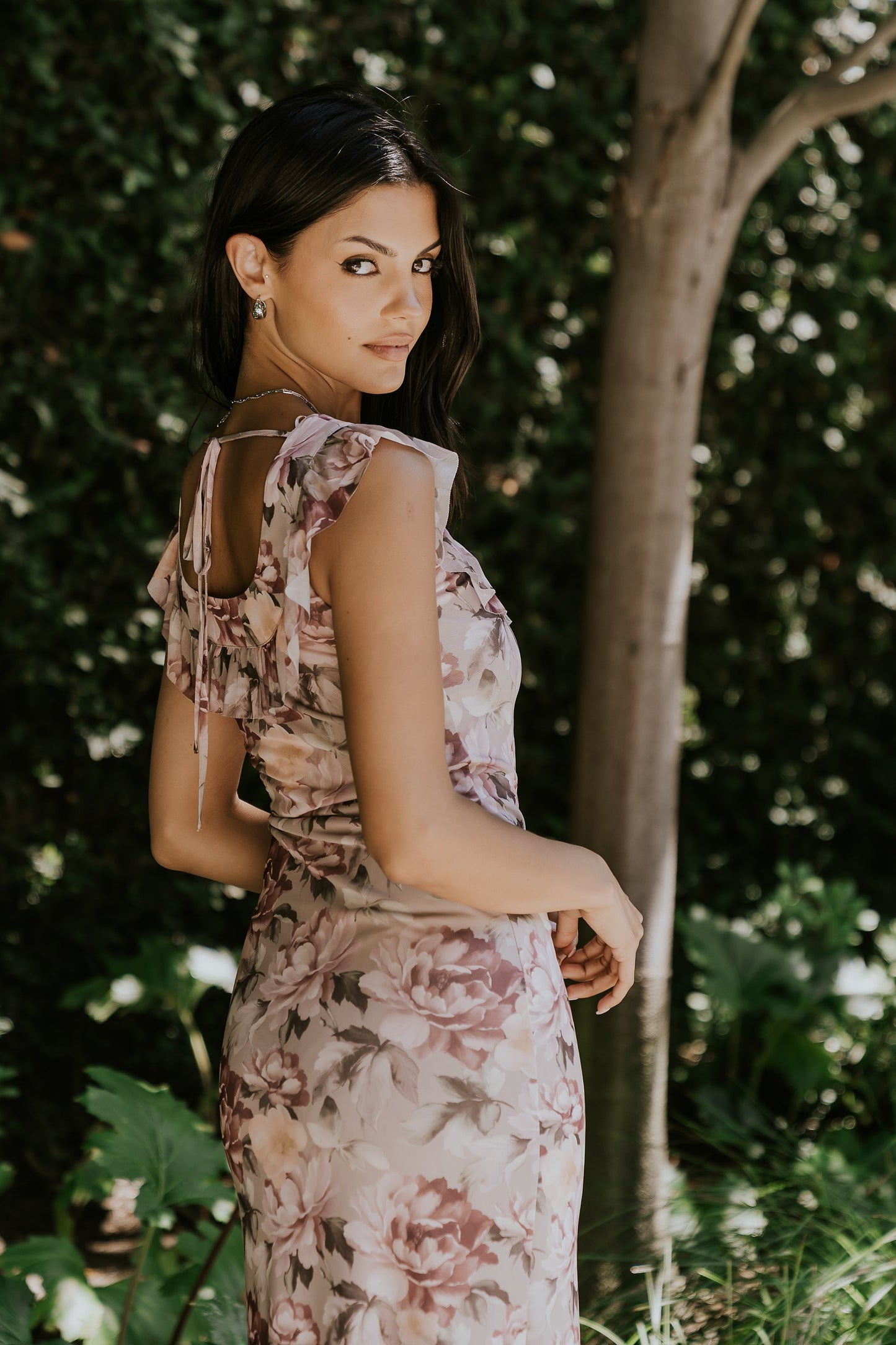 Mavie Floral Maxi Dress