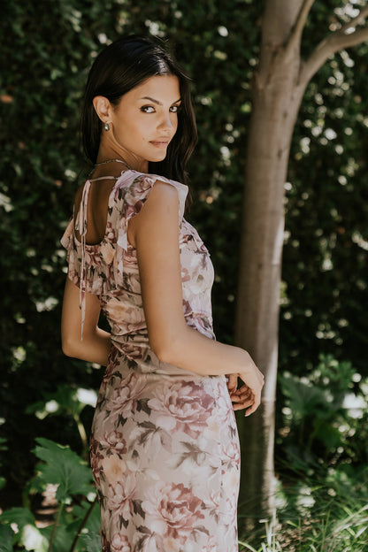 Mavie Floral Maxi Dress