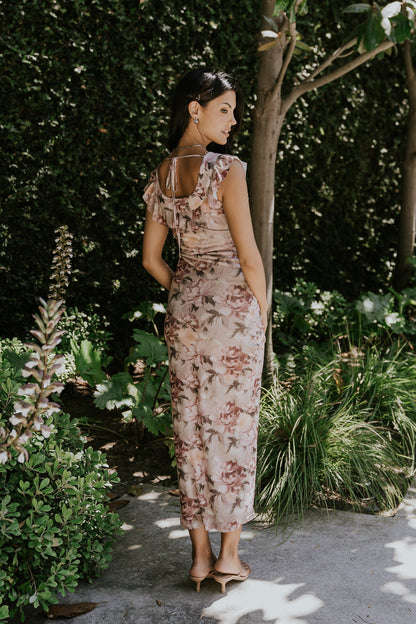 Mavie Floral Maxi Dress
