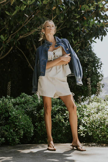Naomi Striped Shorts