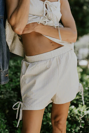 Naomi Striped Shorts