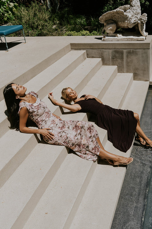 Mavie Floral Maxi Dress