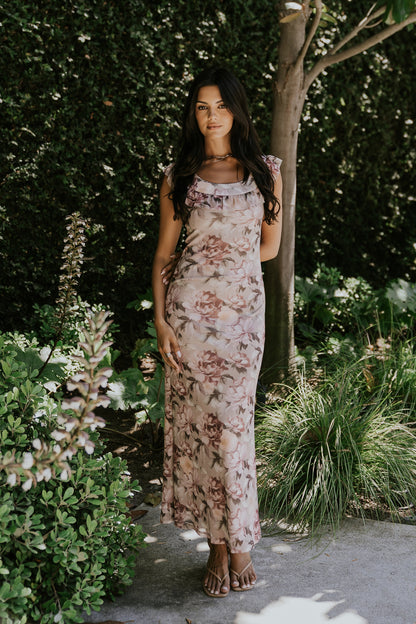 Mavie Floral Maxi Dress