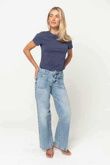 Whitney Wide Leg Jeans
