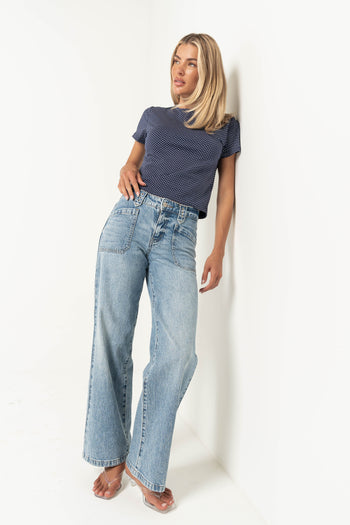 Whitney Wide Leg Jeans